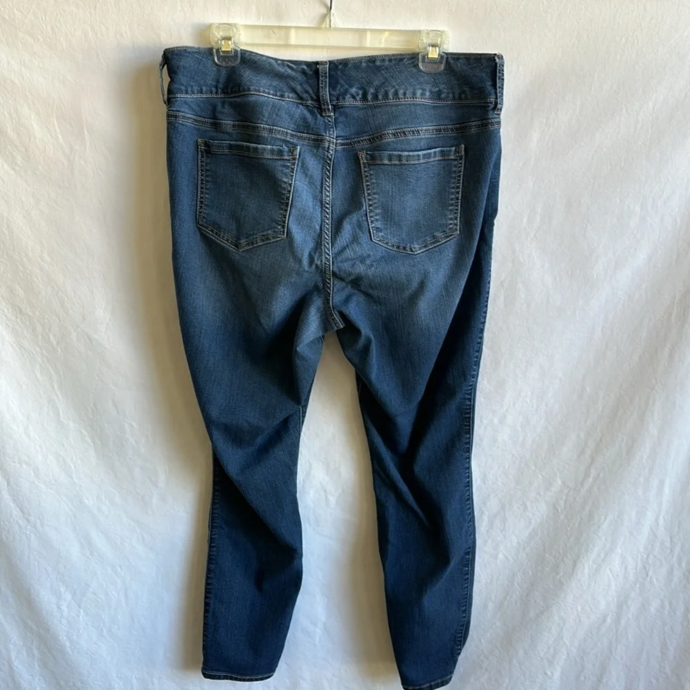 Torrid Denim stretch jeggings, size 16R - Picture 4 of 10